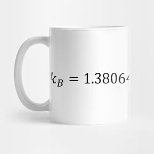 Boltzmann Constant Value Mug